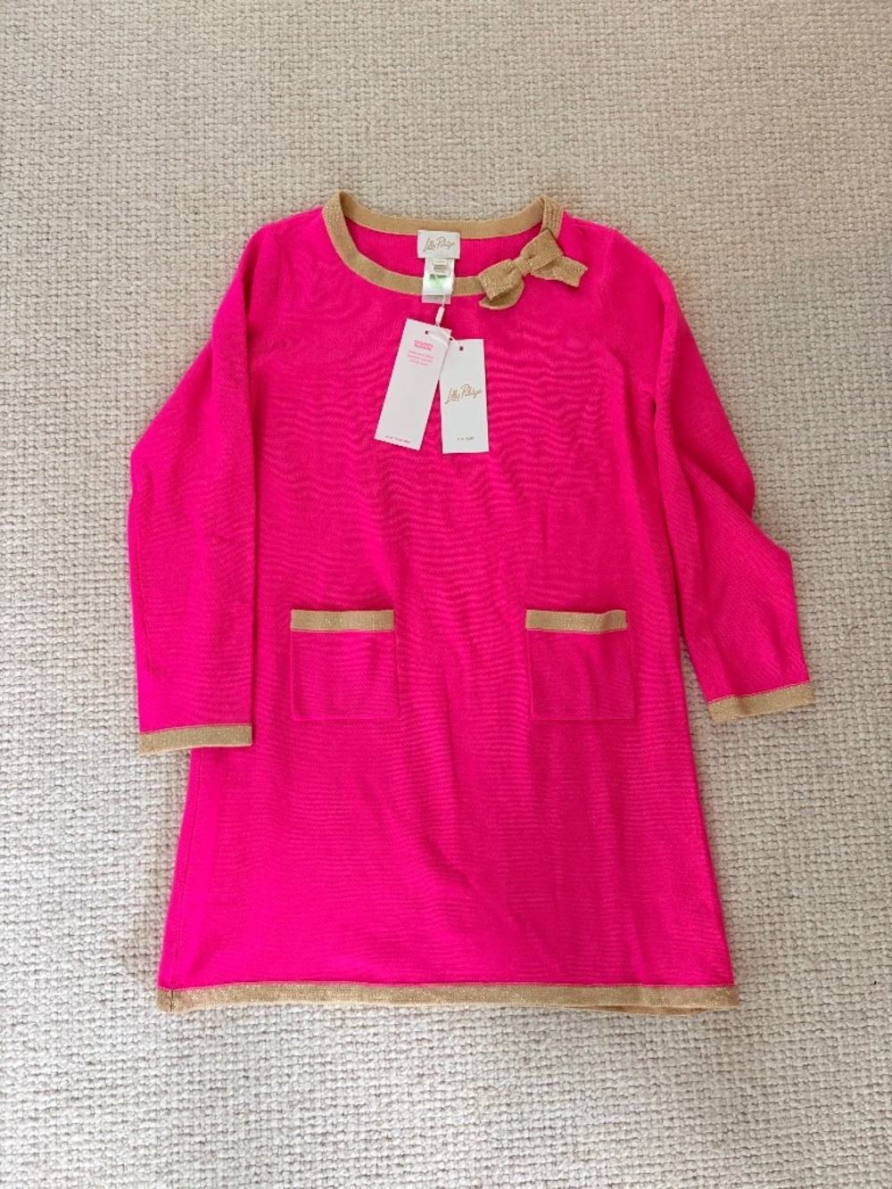 Lily Pulitzer Girls Sweater Dress (L)